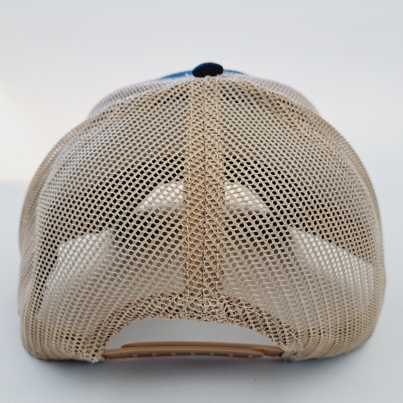 King Ranch Mesh Trucker Snapback Hat Cap Green Embroidered - Picture 4 of 4